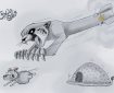 هنرمند کانون ام ابیها ارومیه با یوز ایرانی، قدرت ایران را به تصویر کشید