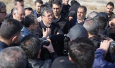 بازدید دبیر کارگروه ملی نجات دریاچه ارومیه از سایت تثبیت جبل کندی