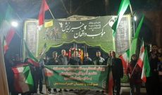 پویش اصحاب رسانه در محکومیت حملات دشمن آمریکایی-صهیونی به ایران اسلامی در ارومیه برگزار شد